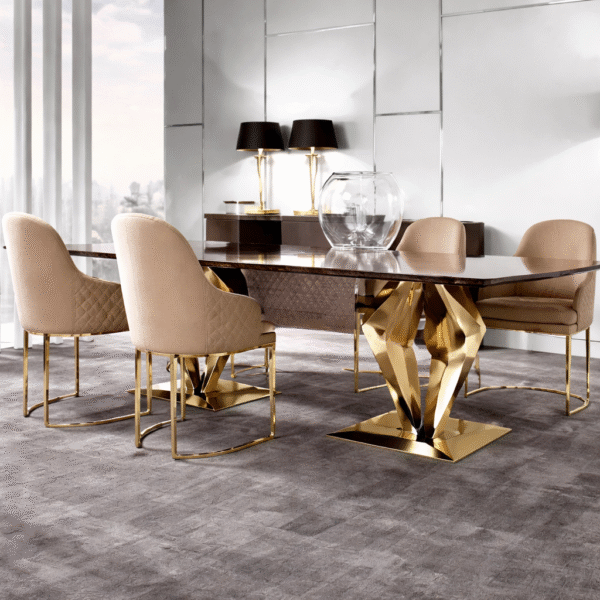 Table à manger en marbre