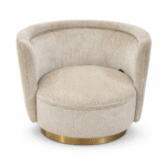 Fauteuil beige clair