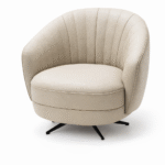 Fauteuil en cuir italien
