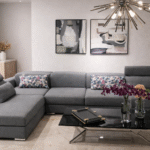 Salon d’angle spacieux