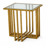 Table de coin dorée