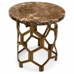 Table de coin en marbre