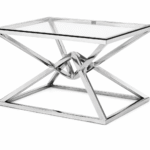 Table de coin en inox