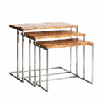 Table gigogne set de trois