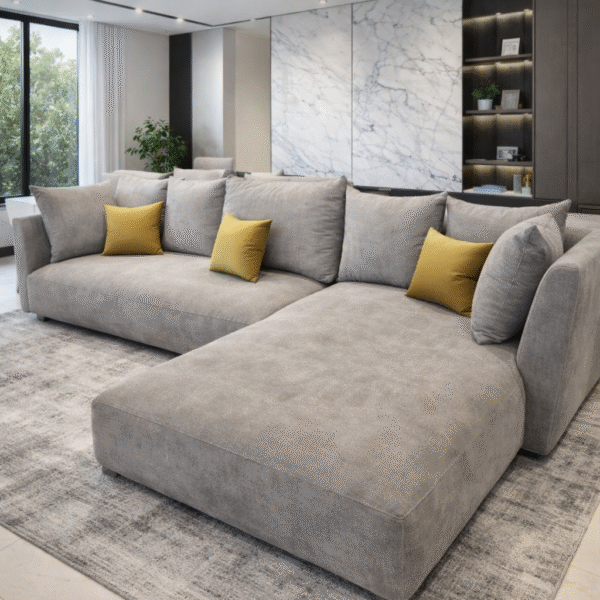 Canapé d’angle contemporain