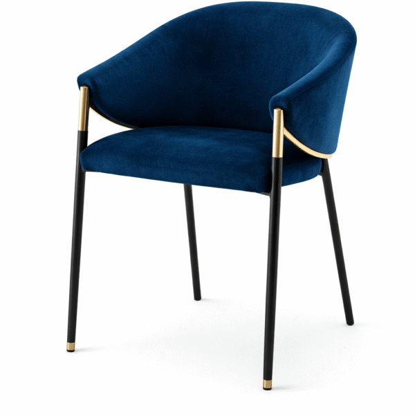 Chaise bleu