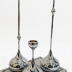 Bougeoir argent