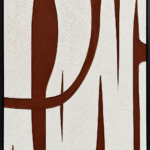 Tableau mural abstrait