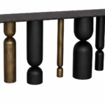 Console design sculptural
